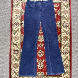 gap navy blue corduroy jeans